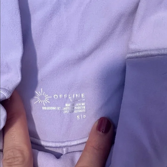 Lavender Aerie workout set - Picture 2 of 2